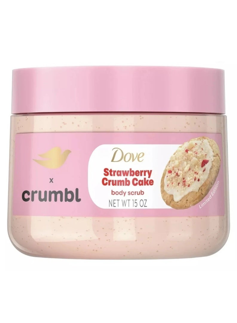 Dove Moisturizing Strawberry Crumb Cake 15 Oz