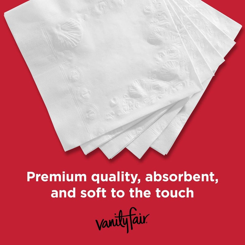 Vanity Fair Napkins, 400 Count | Everyday Collection | 2 Packs - Image 5