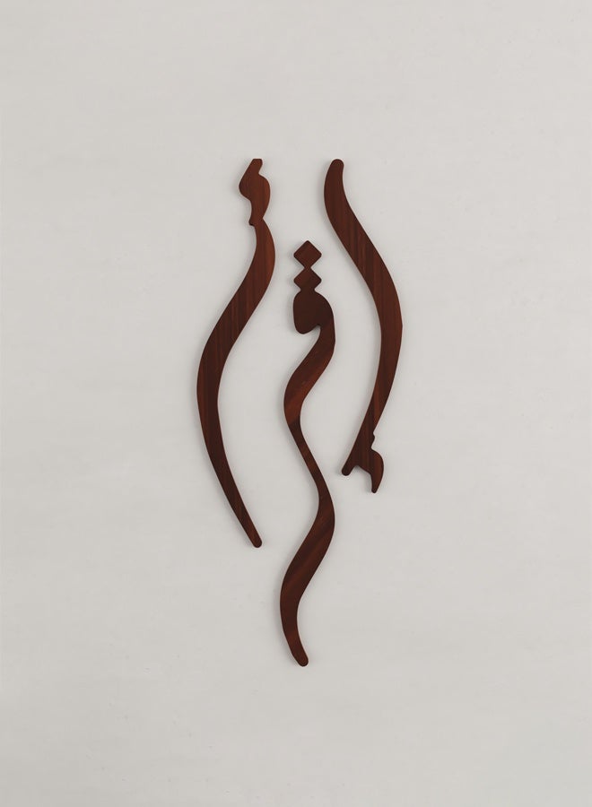 4gdran Wooden decorative sculpture with Iqraa design - Image 2