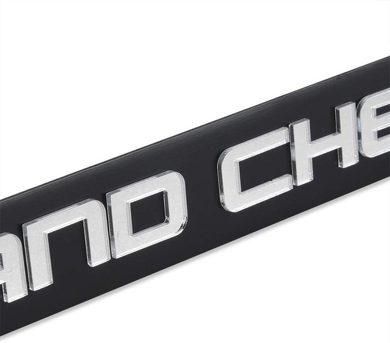 Daytona Eurosport Jeep Grand Cherokee License Plate Frame - Black with Mirrored Script - Image 3