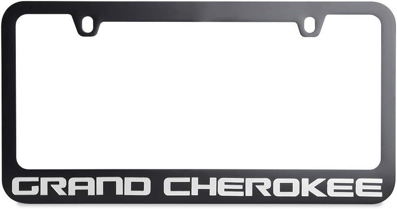 Daytona Eurosport Jeep Grand Cherokee License Plate Frame - Black with Mirrored Script - Image 2