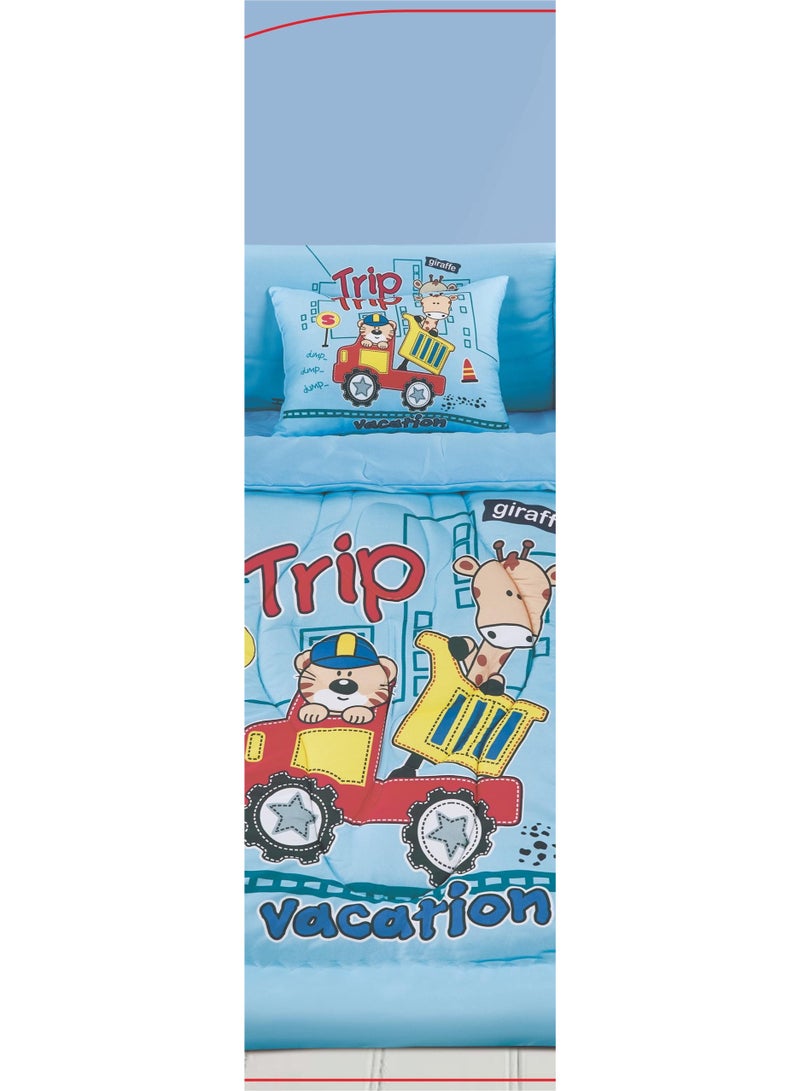 هورس مفرش حواجز سرير اطفال 5 قطع صيفي ليمنح طفلك الراحة - Image 3