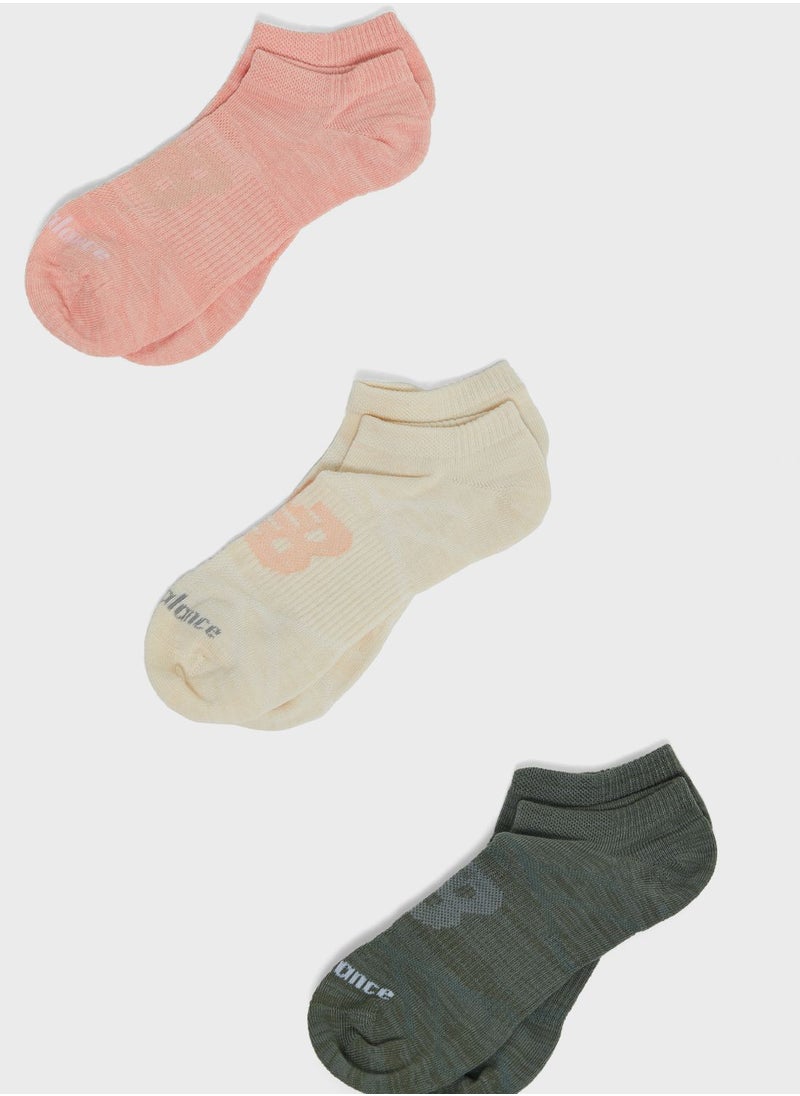 New Balance - 3 Pack No Show Socks - Image 1