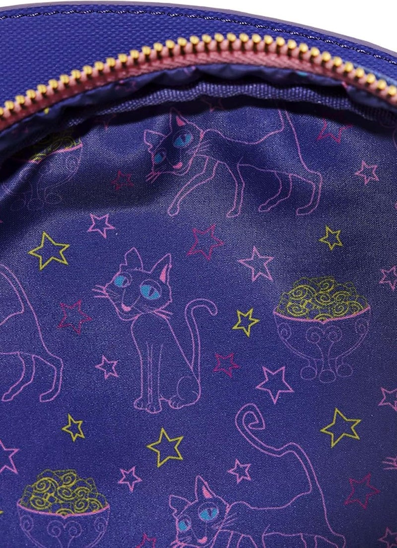 Loungefly Loungefly Coraline Stars Double Strap Mini Backpack - Image 4