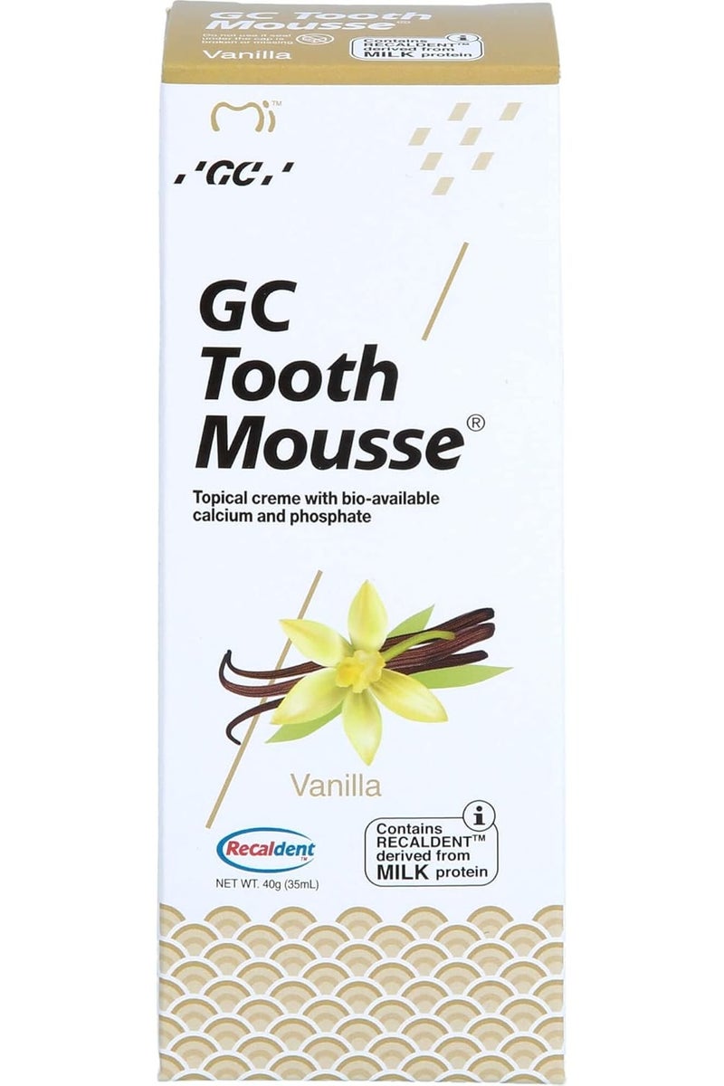 جي سي موس أسنان بالفانيليا 40 جم - Image 1
