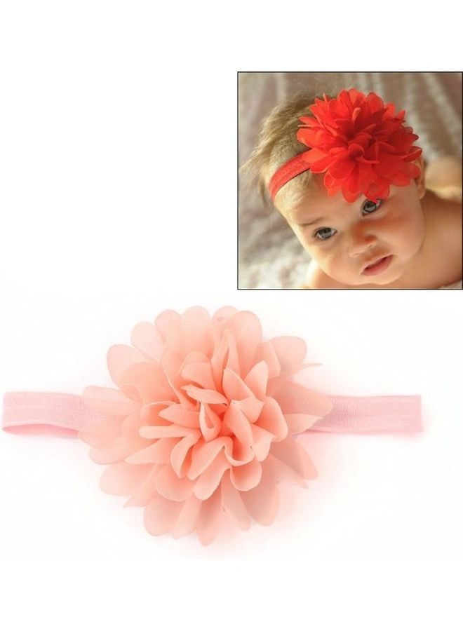 NIBEMINENT Baby Girl Elastic Hairband Children Hair Wear Flower Headband Snow Bud Colour - Image 2