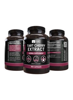 PURE ORIGINAL INGREDIENTS PURE ORIGINAL INGREDIENTS Tart Cherry Extract (365 Capsules) No Magnesium Or Rice Fillers, Always Pure, Lab Verified  - Image 3