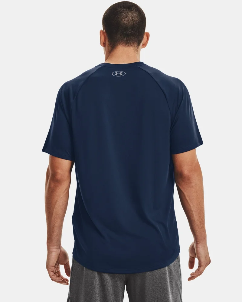Under Armour Blue Men's Tech 2.0 T-Shirt for Men | Best Price UAE