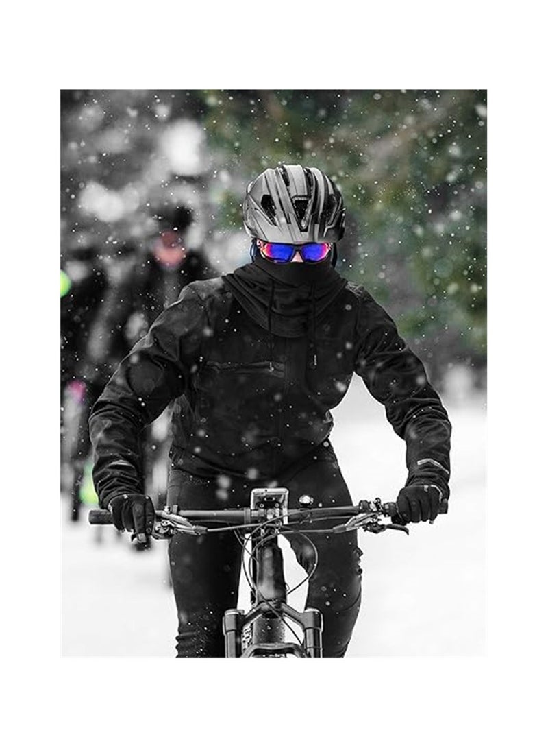 KASTWAVE Thermal Fleece Hats - 2-Pack Perfect for Riding, Skiing, and Sports. Stay Warm and Stylish with this Heavyweight Winter Fleece Balaclava and Neck Wrap Combo. One Size Fits All - Image 5