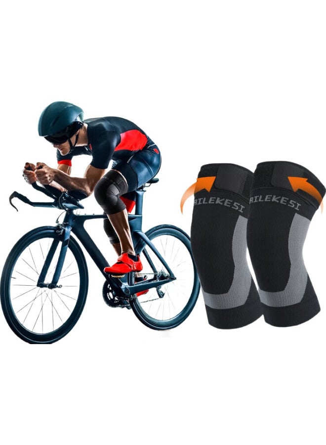 NAILEKESI N Nailekesi Sports Knee Pads, Cycling Windproof And Anti-Fall, Road Bike-Specific, For Men, Running Meniscus Knee Joint Protector, Summer Use - Image 3