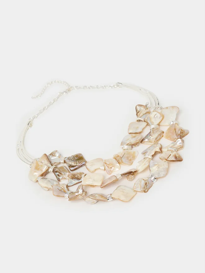 Styli  Styli Embellished Layered Necklace for Women | Best Price UAE