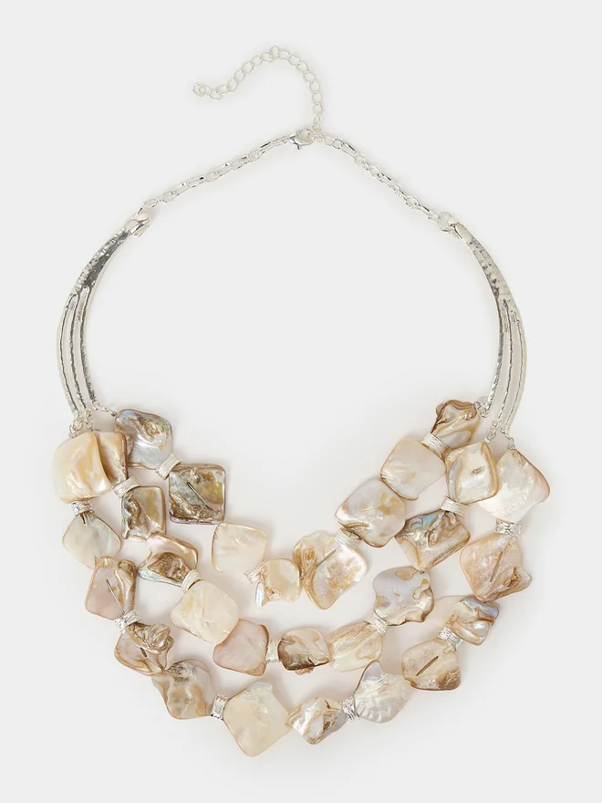 Styli Embellished Layered Necklace