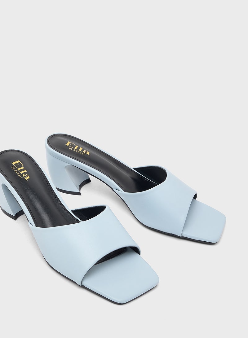 ايلا حذاء مول بكعب منحني - Image 4