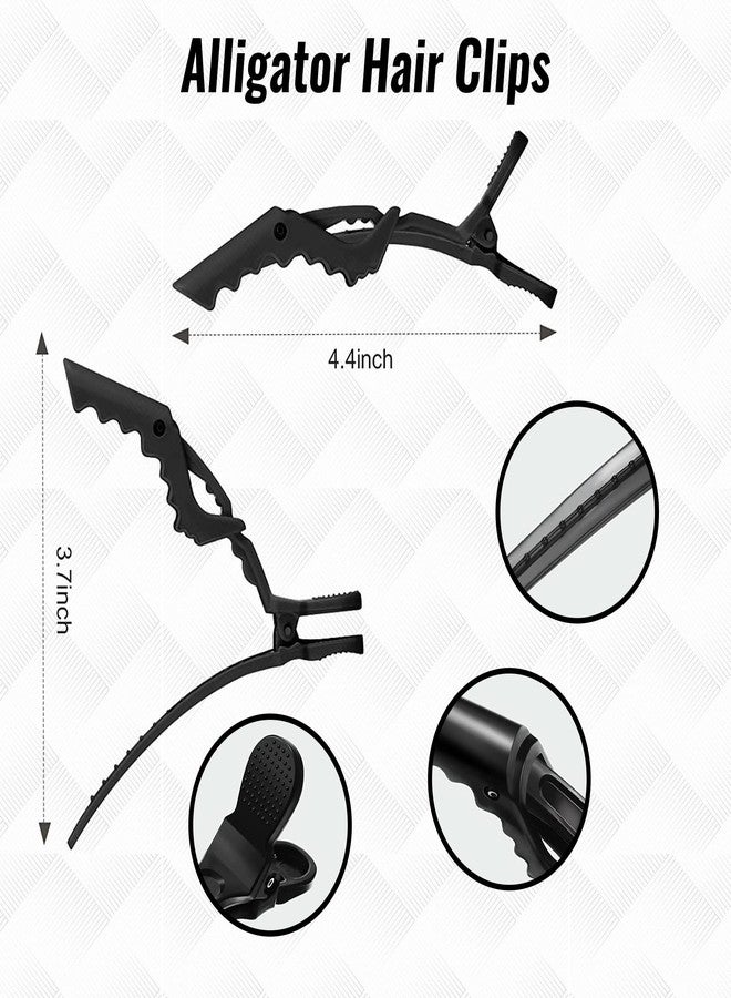 ChoCho Track Chocho Professional Hair Extension Tools Stainless Steel Beading Kit Micro link Bead Closer and Remover Pliers set I-Link Micro Ring Loop Needle Pulling Hook Hair Clips for styling (Tea Pink) - Image 2