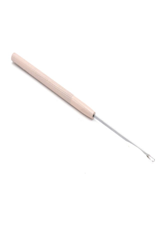 ChoCho Track Chocho Professional Hair Extension Tools Stainless Steel Beading Kit Micro link Bead Closer and Remover Pliers set I-Link Micro Ring Loop Needle Pulling Hook Hair Clips for styling (Tea Pink) - Image 4