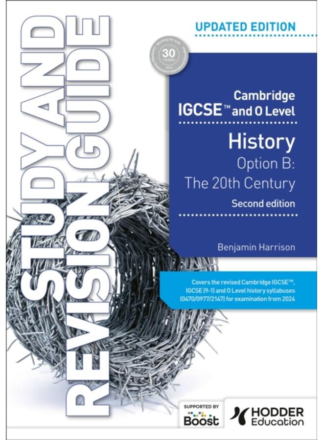 Cambridge IGCSE and O Level History Study and Revision Guide, Second Edition 