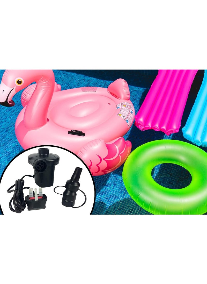 SNW Leisure Redwood BB-PU103 240v Electric Air Pump, Black  - Image 1