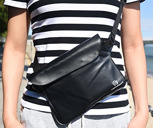 Freegrace Waterproof Waist Pouches - Best Way to Keep Your Phone and Valuables Dry and Safe - Perfect for Boating Swimming Snorkeling Kayaking Beach Pool Water Parks (Black 2 Pack) - Image 2