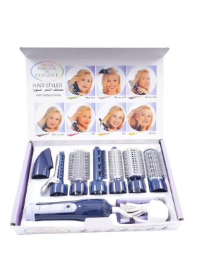 Tescom Tescom Hair Styler dryer with 7 attachments - Image 2