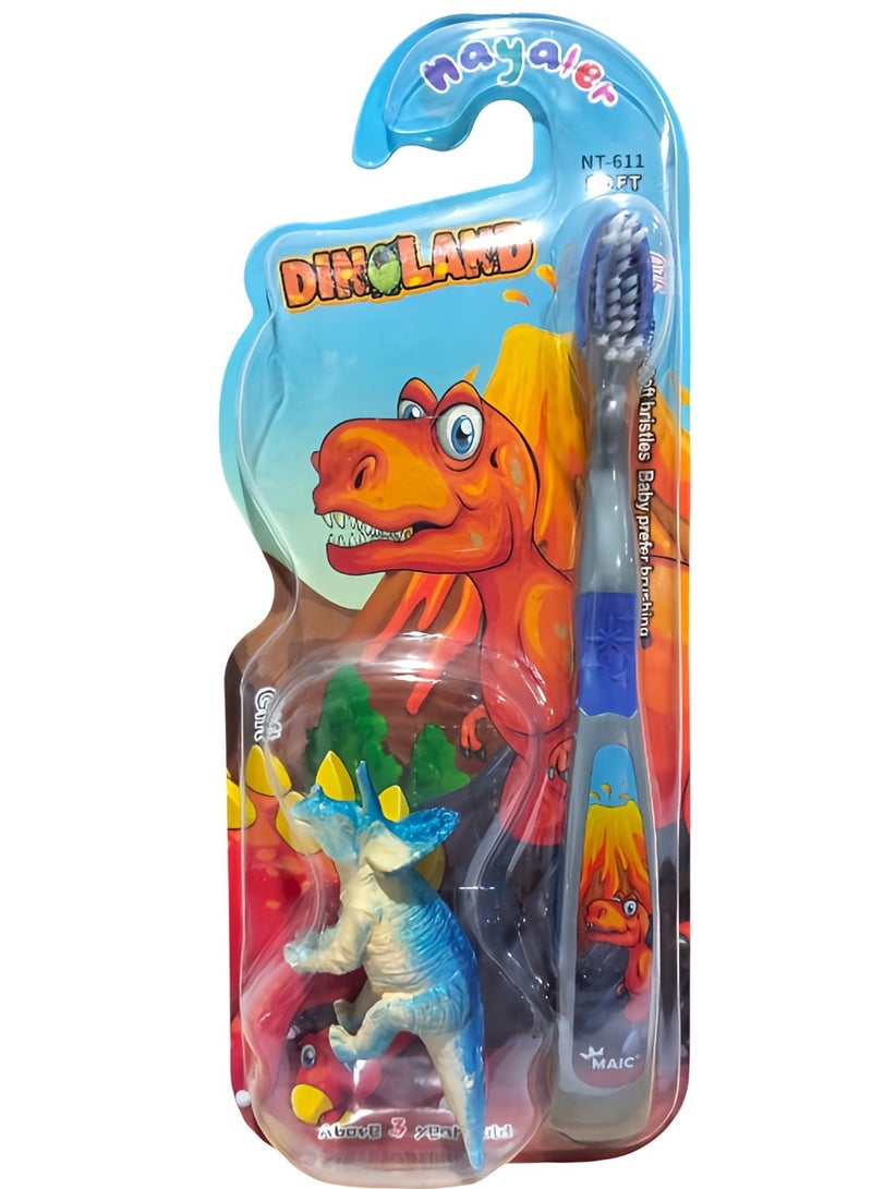 Children's toothbrush with toy