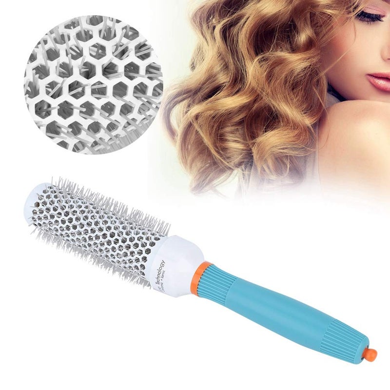cheekyglo Hairdressing Comb Aluminum Tube Roller Comb Round Hairdressing Comb Hair Styling Comb Hairstyle Tool for Blow Drying, Curling, Straightening Hair Dryer and Styler(32)32 - Image 4