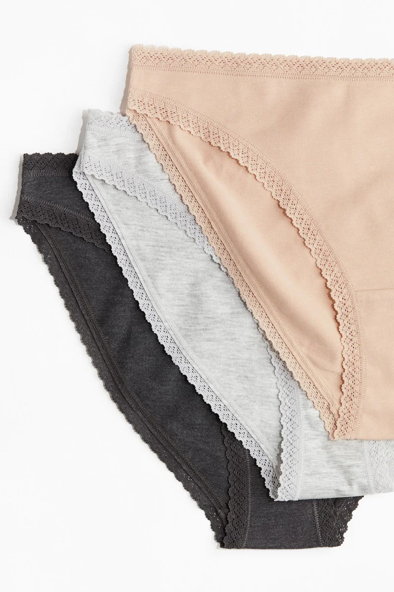 H&M 7-pack cotton jersey bikini briefs
