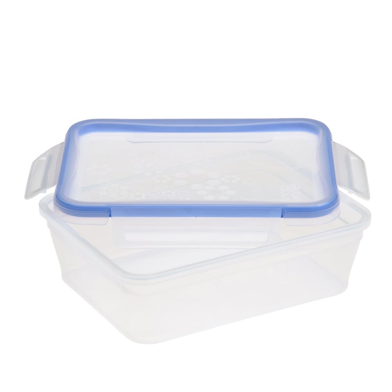 Snapware Total Solution 38Cup Plastic Food Storage Container with Lid 38Cup Round Meal Prep Container NonToxic BPAFree Lid with 4 Locking Tabs Microwave Dishwasher and Freezer Safe