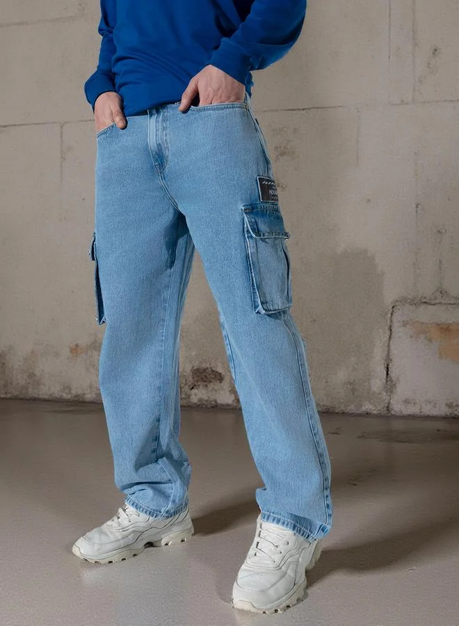 Hubberholme Blue Jeans For Men