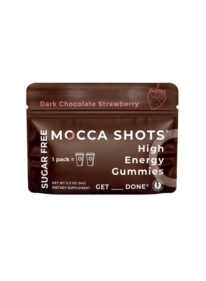 SGC Highest Concentration 100mg Caffeine per Gummy, 2 Gummies per Pack, 6-Pack Mocca Shots Sugar-Free Strawberry Plant-Based nootropic Instant Energy with Ginkgo biloba, Theobromine. - Image 5