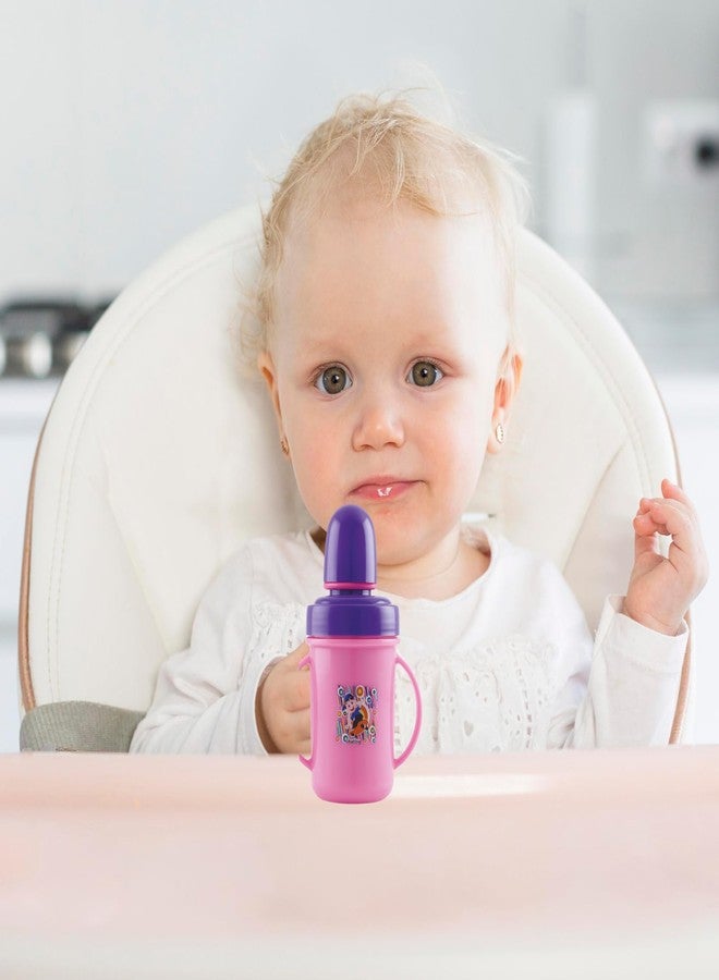 نابيا كوب شرب نابيا هيبو الكبير سعة 350 مل مصنوع من الفولاذ المقاوم للصدأ والبلاستيك، مزود بفوهة، مناسب للأطفال من عمر 3 إلى 36 شهرًا (لون وردي) - Image 3