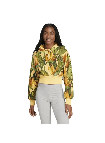 Adidas adidas FARM HOODIE Orange Training SWEATSHIRTS for Women - 2XS