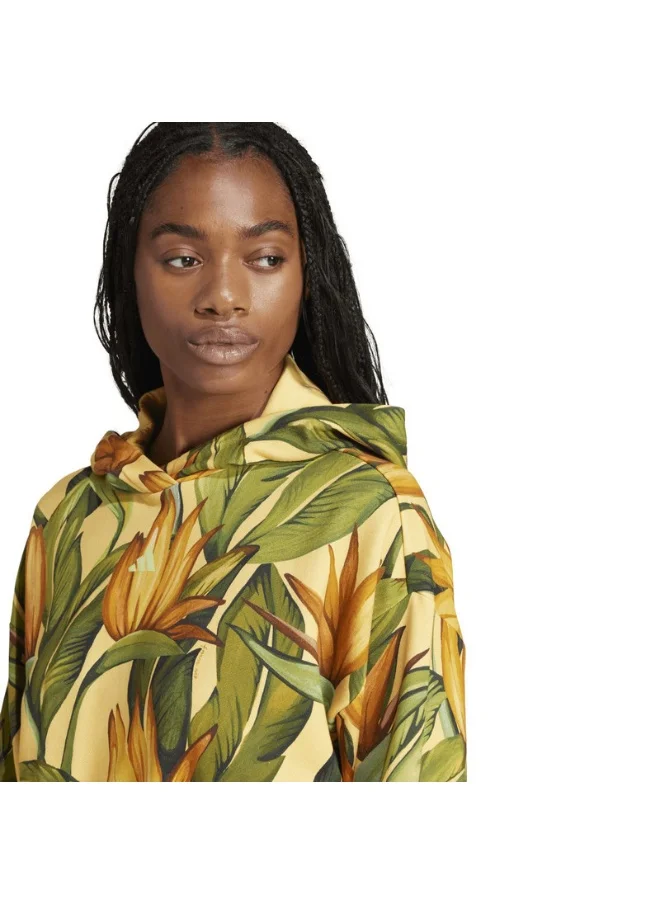 Adidas adidas FARM HOODIE Orange Training SWEATSHIRTS for Women - 2XS