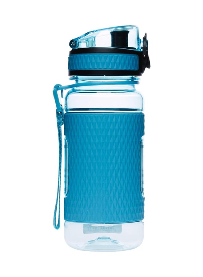 Uzspace 5043 Tritan Plastic Water Bottle, 370 ml Capacity, Blue - Image 2