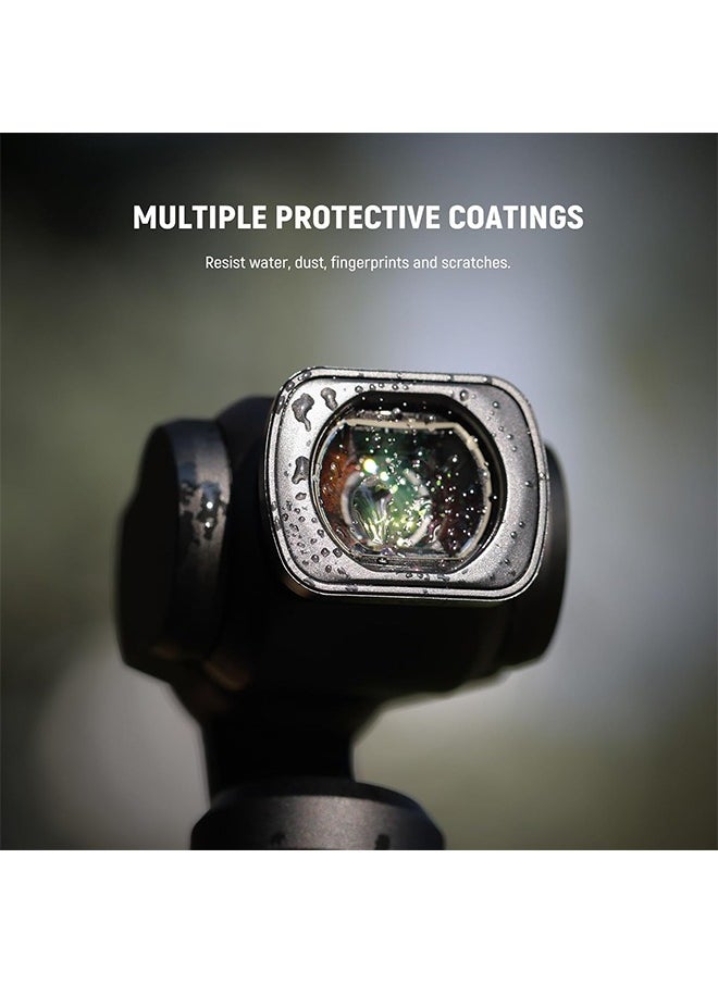 Neewer - NEEWER 2X Macro Lens for Pocket 3, Magnetic Close Up Macro Photography Lens, 3 Elements in 3 Groups Multicoated HD Optical Glass, Compatible with DJI Osmo Pocket 3, Do Not Stack Filters, LS-64 - Image 1