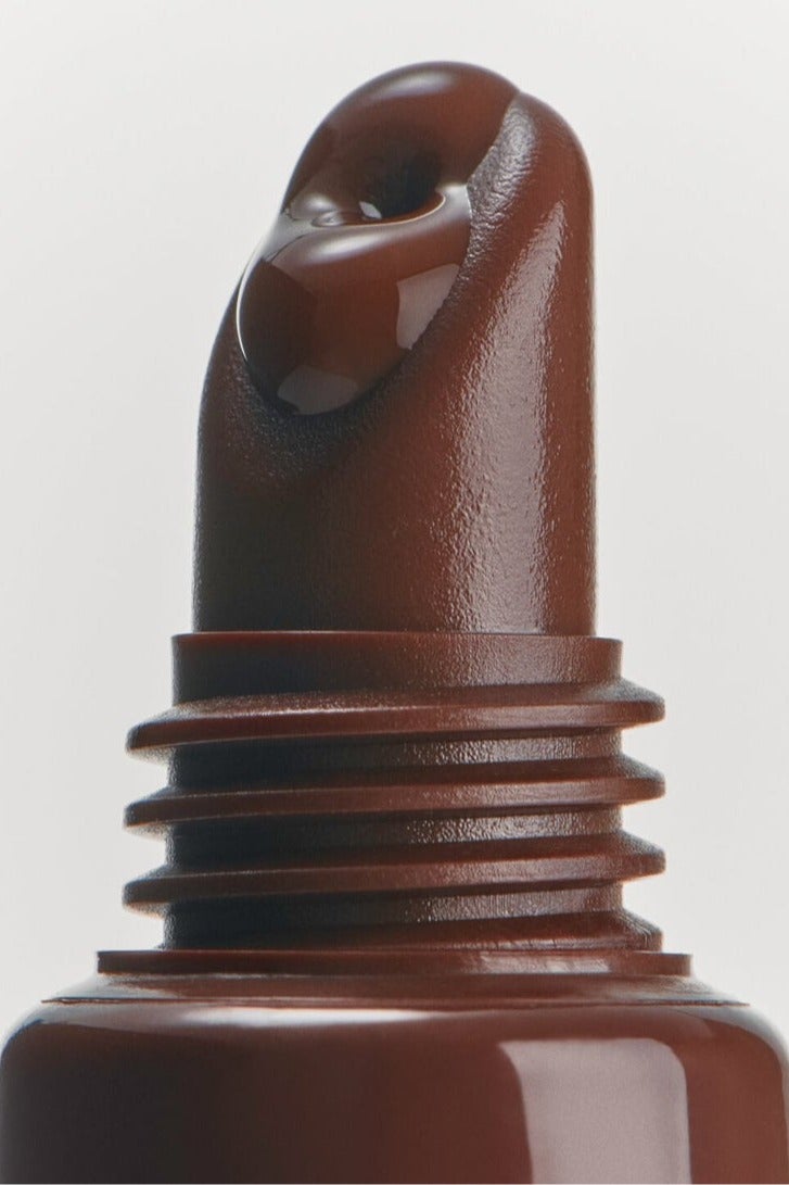 rhode iPhone Silicone Case with Lipstick Holder | Back-Mounted Lipstick Strap | Non-Slip Adhesive Makeup Accessory | Compatible with iPhone 15 Models | Portable Makeup Companion  (Espresso) - Image 3