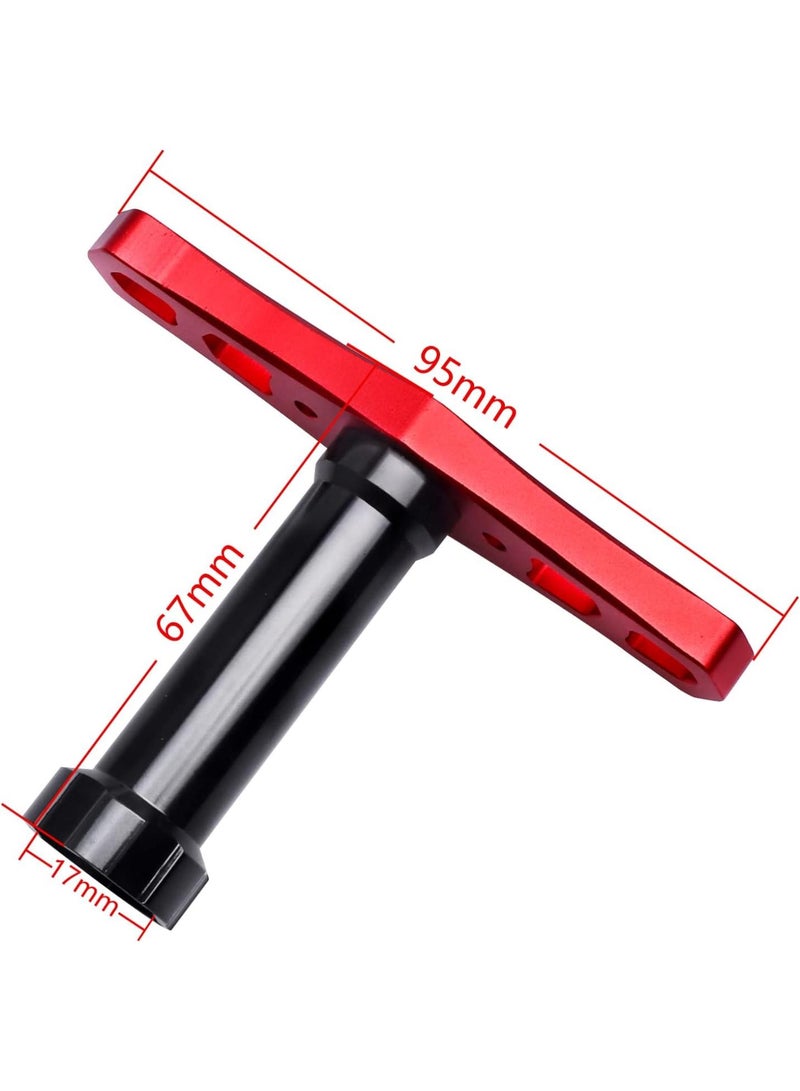 GGOOT RC Screw Tray RC Repair Tool Kit Screws Hardware Fastener Tray, 17mm Hex Wheel Wrench Small Cross Hex Wrench for 1/8 1/10 1/12 1/16 1/18 1/24 Scale RC Cars Truck Crawler  - Image 3