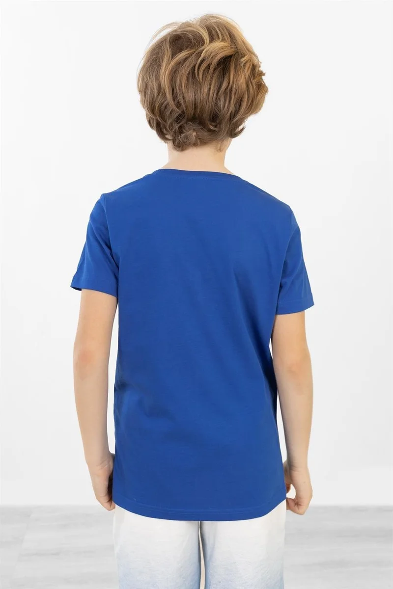 BRZ Collection Tiger Printed Boy Short Sleeve T-Shirt