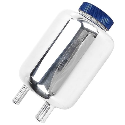 Tbest Power Steering Fluid Reservoir BottlePower Steering Fluid Reservoir Aluminium Leakage Steering Pump Fluid Storage Can Replacement for S - Image 3