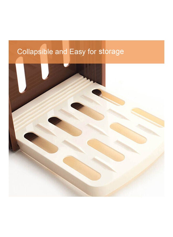 Foldable Loaf Bread Slicer Cutter Brown 28.50 x 5 x 19.50cm - Image 4