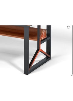 NKX New Design Household Computer Desktop and Bookshelf Combination Storage Writing Table  - Image 4