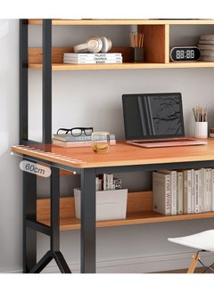 NKX New Design Household Computer Desktop and Bookshelf Combination Storage Writing Table  - Image 3
