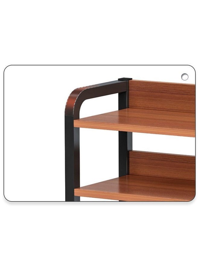 NKX - New Design Household Computer Desktop and Bookshelf Combination Storage Writing Table - Image 1