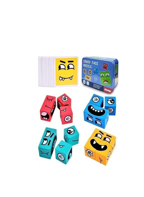 Crazy Face Puzzle – Face Expressions Puzzle