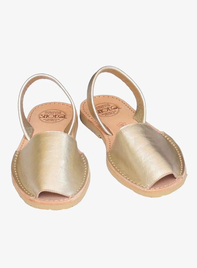 SHOEQ Champagne Classic Avarcas for Women | Best Price UAE