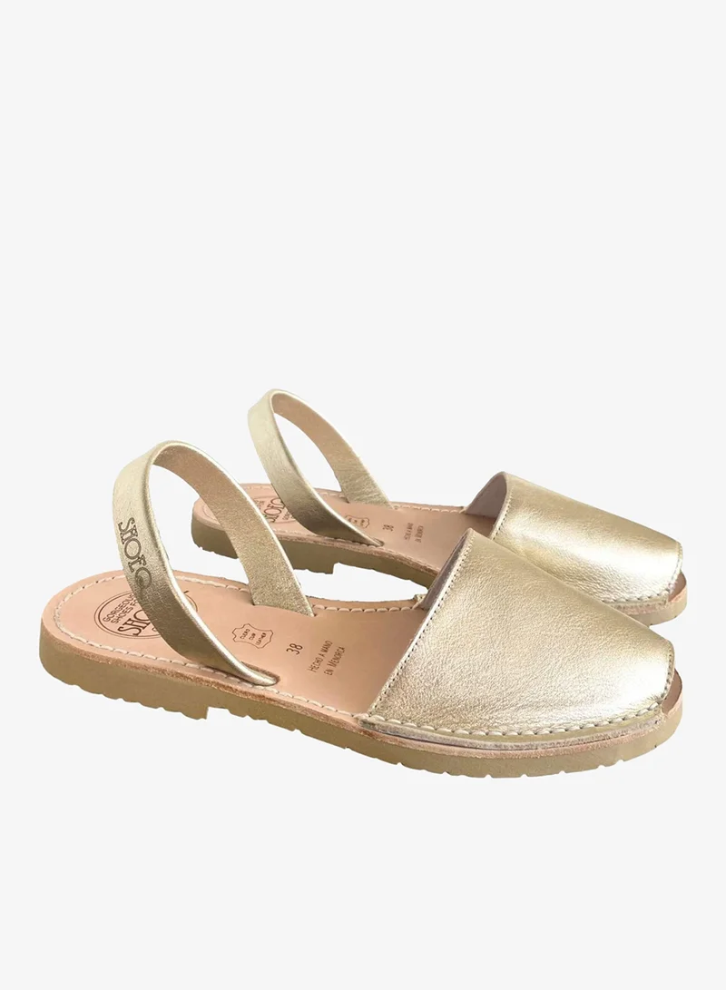 SHOEQ Champagne Classic Avarcas for Women | Best Price UAE