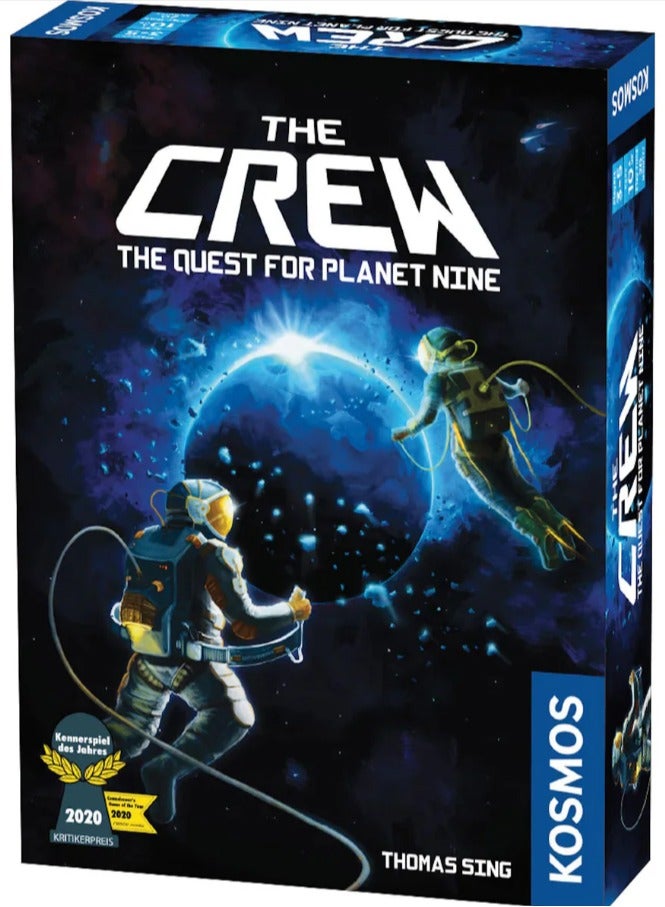 Kosmos The Crew: The Quest For Planet Nine |Thames & Kosmos | 691868 |  Cooperative Trick Taking Game | 50 Different Missions | 3-5 Players | Ages 10+ - Image 1
