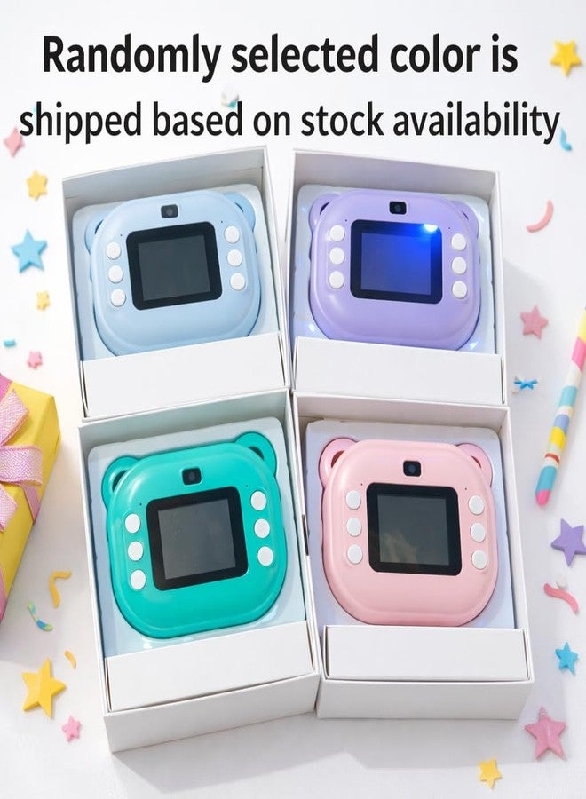 Casaquin A2 Kids Instant Print Camera for Boys & Girls | HD Photo + Video | Thermal Printing Camera Toy | Selfie, Games, Rechargeable | Multicolor, Compact - Image 3