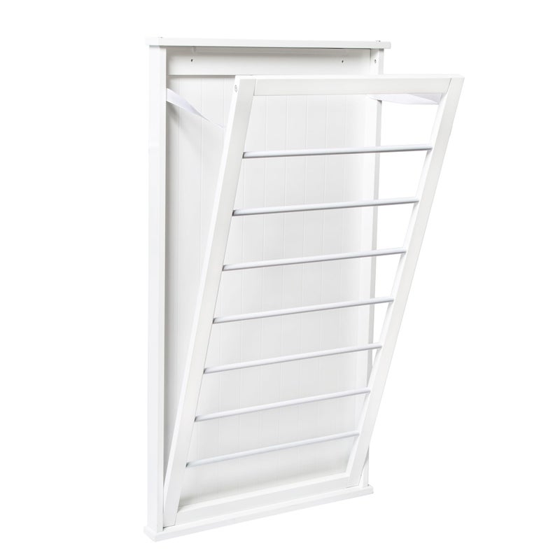 HoneyCanDo The Perfect Wall Mounted Clothes Rack with Drying Rod and Drying Rack A SpaceSaving Efficient Solution for Drying Clothes at Home Keeping Your Laundry Organized and Your Space Neat