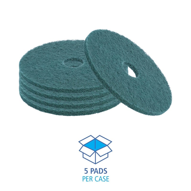 Boardwalk HeavyDuty Scrubbing Floor Pads 17 Diameter Green 5Carton - Image 3