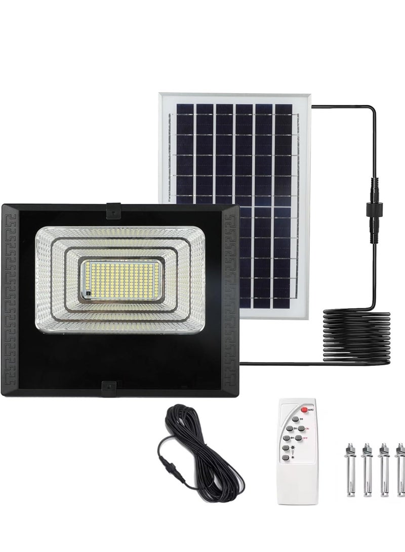 Arabayt Solar Lights Outdoor Remote Solar Led Flood Light Waterproof With Charger Solar Lights Indoor Outdoor Light Solar Lights Garden Street Lighting 500W Solar Light (Solar Lights) (A) - Image 1